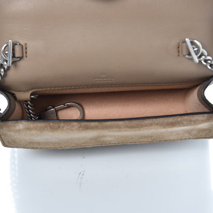 Gucci GG Supreme Monogram Super Mini Dionysus Shoulder Bag Taupe 5 of 8