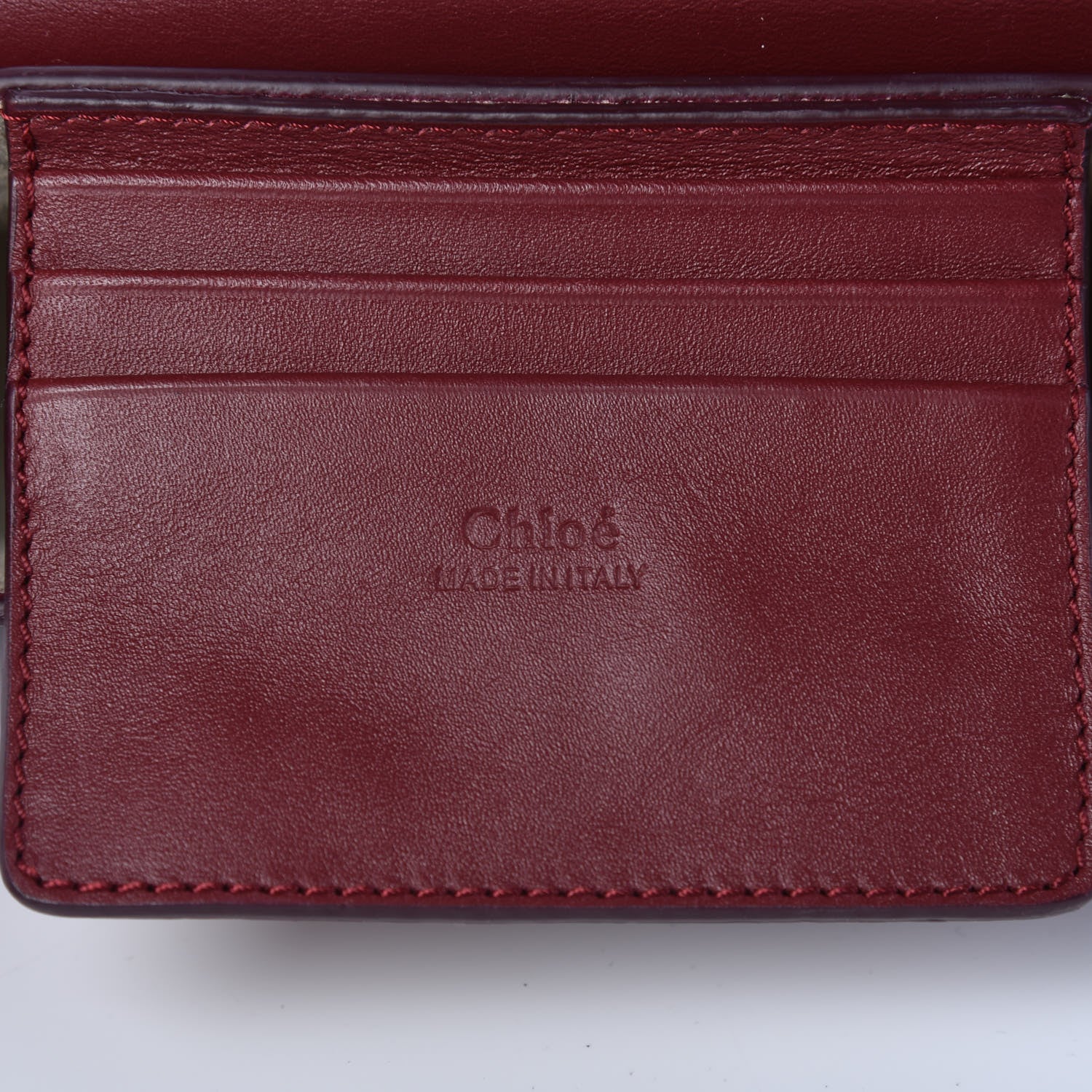 Chloe Suede Calfskin Mini Faye Shoulder Bag Plum Purple 6 of 9