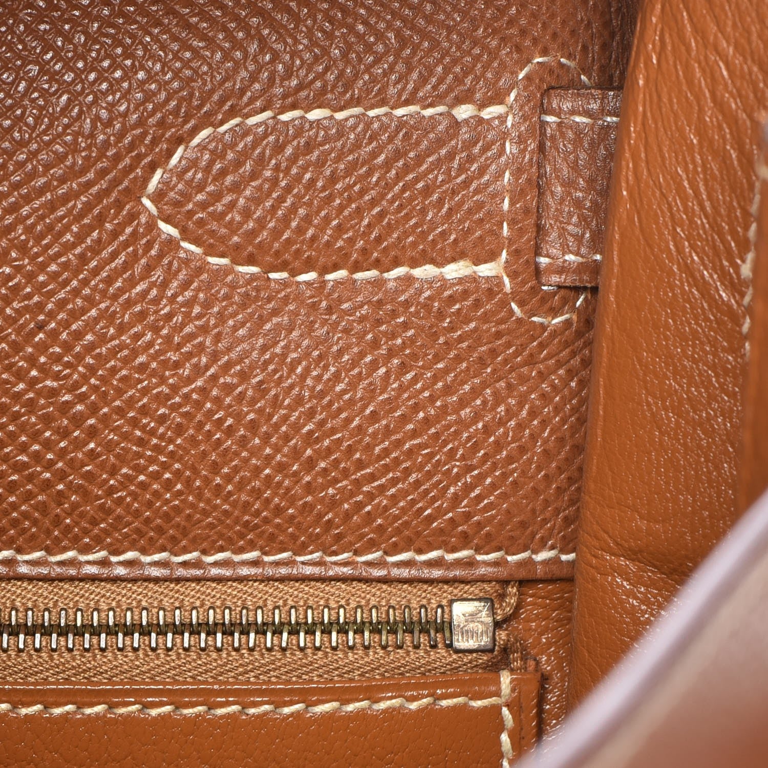 Hermes Courchevel Kelly Retourne 35 Gold 14 of 34