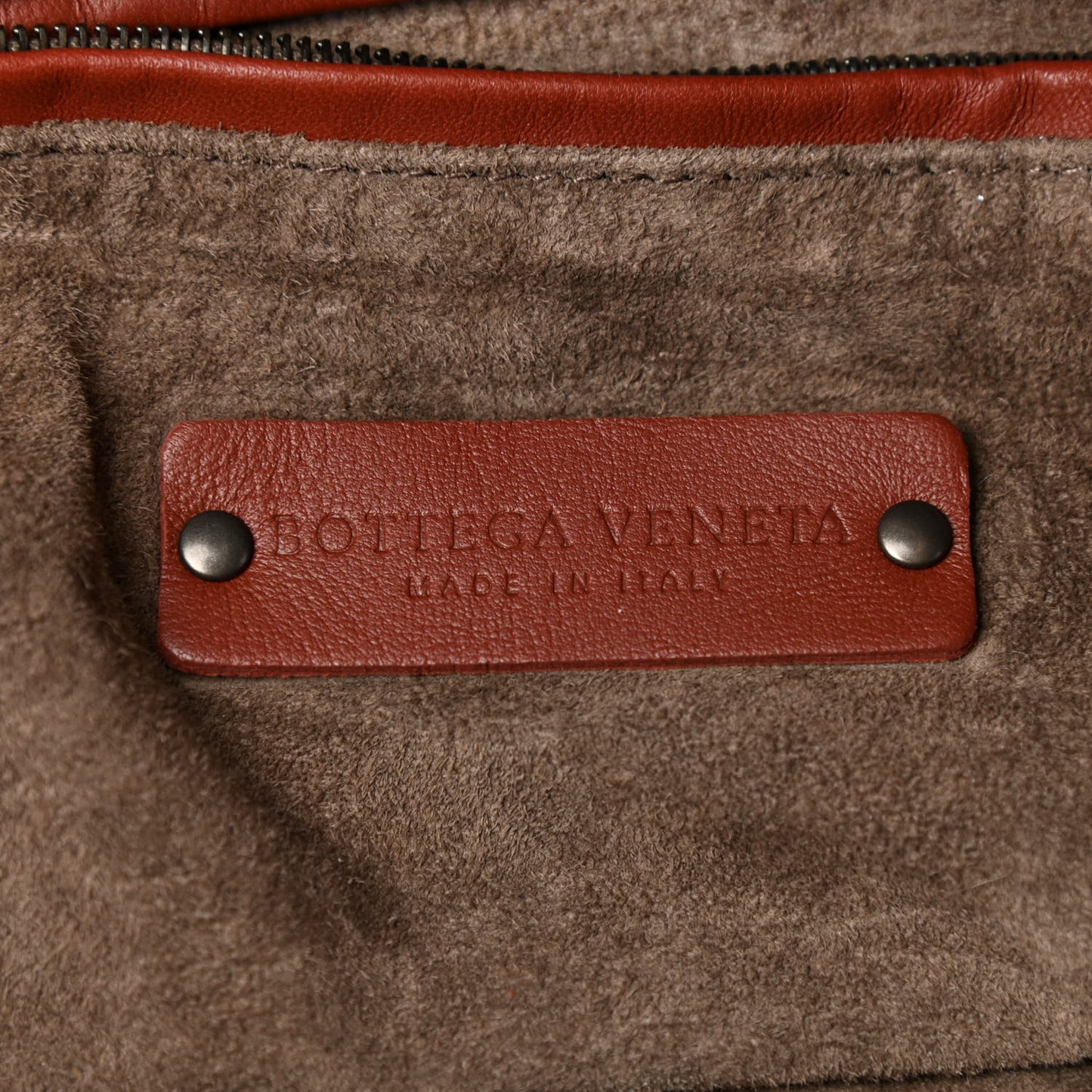 Nappa Intrecciato Maxi Convertible Tote Brique