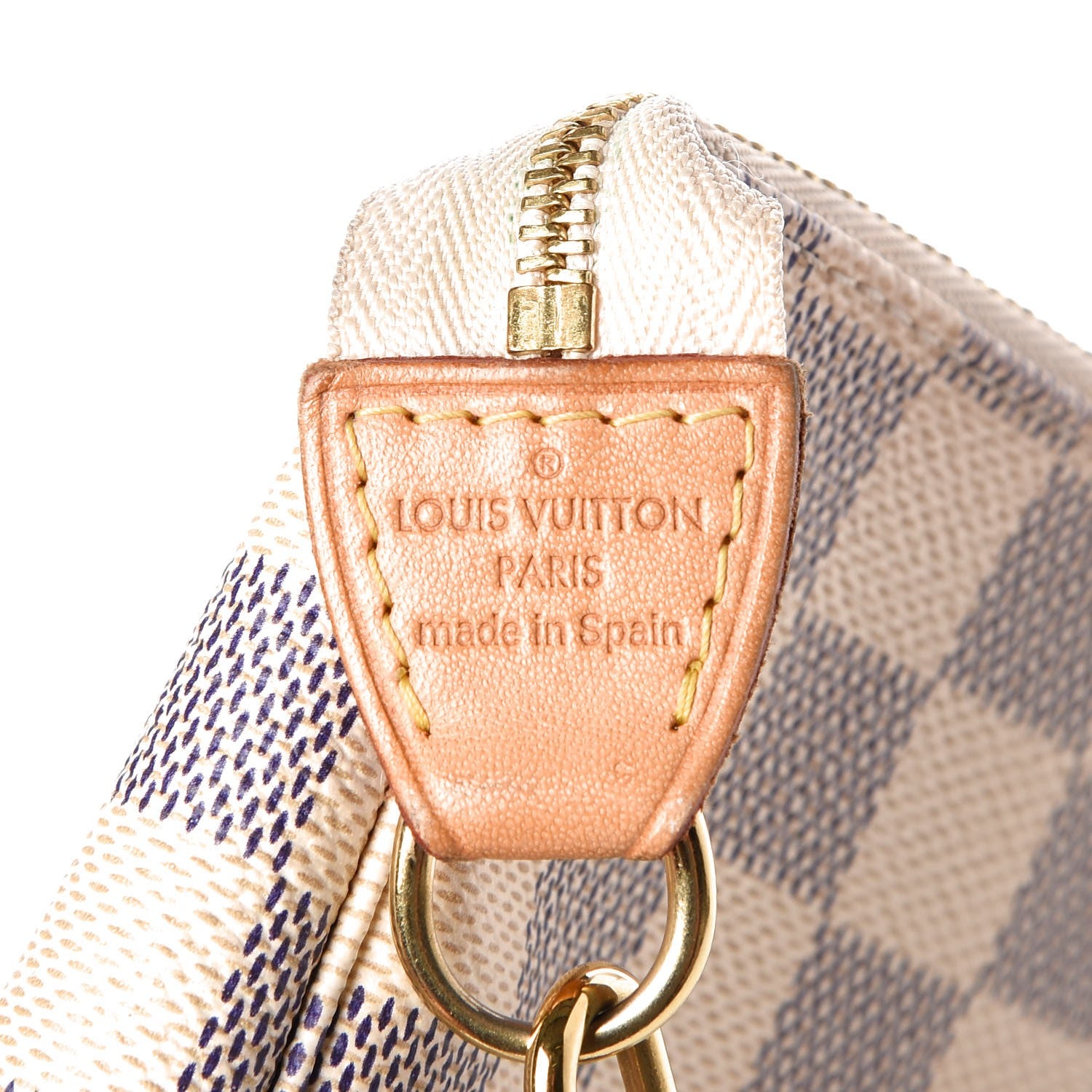 Louis Vuitton Damier Azur Pochette Accessories 6 of 7