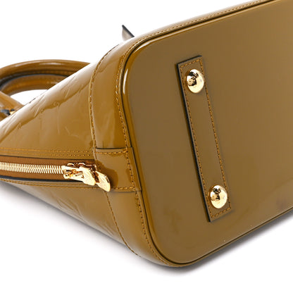 Louis Vuitton Vernis Alma PM Olive 10 of 11