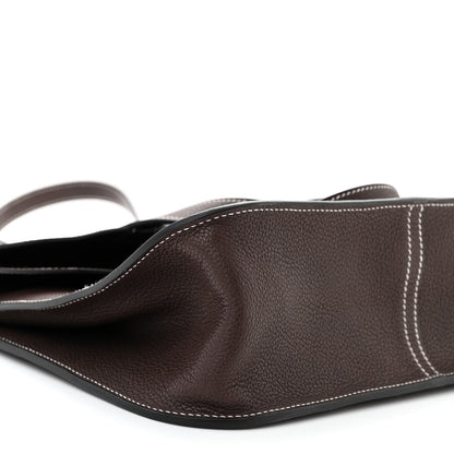 Hermes Barenia Faubourg Halzan 31 Ebene Cacao 9 of 11