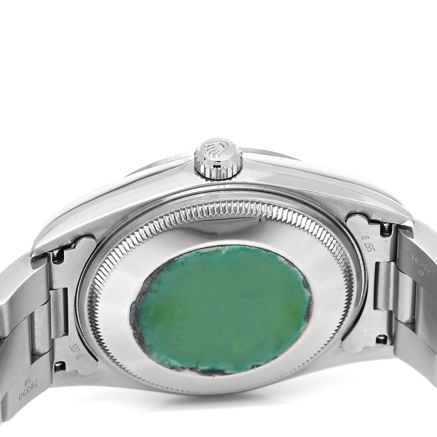 Stainless Steel 34mm Air-King Oyster Perpetual Precision Watch Black 14000M