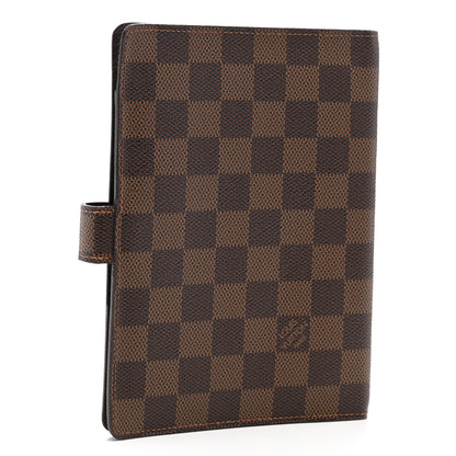 Louis Vuitton Damier Ebene Medium Ring Agenda Cover 3 of 8