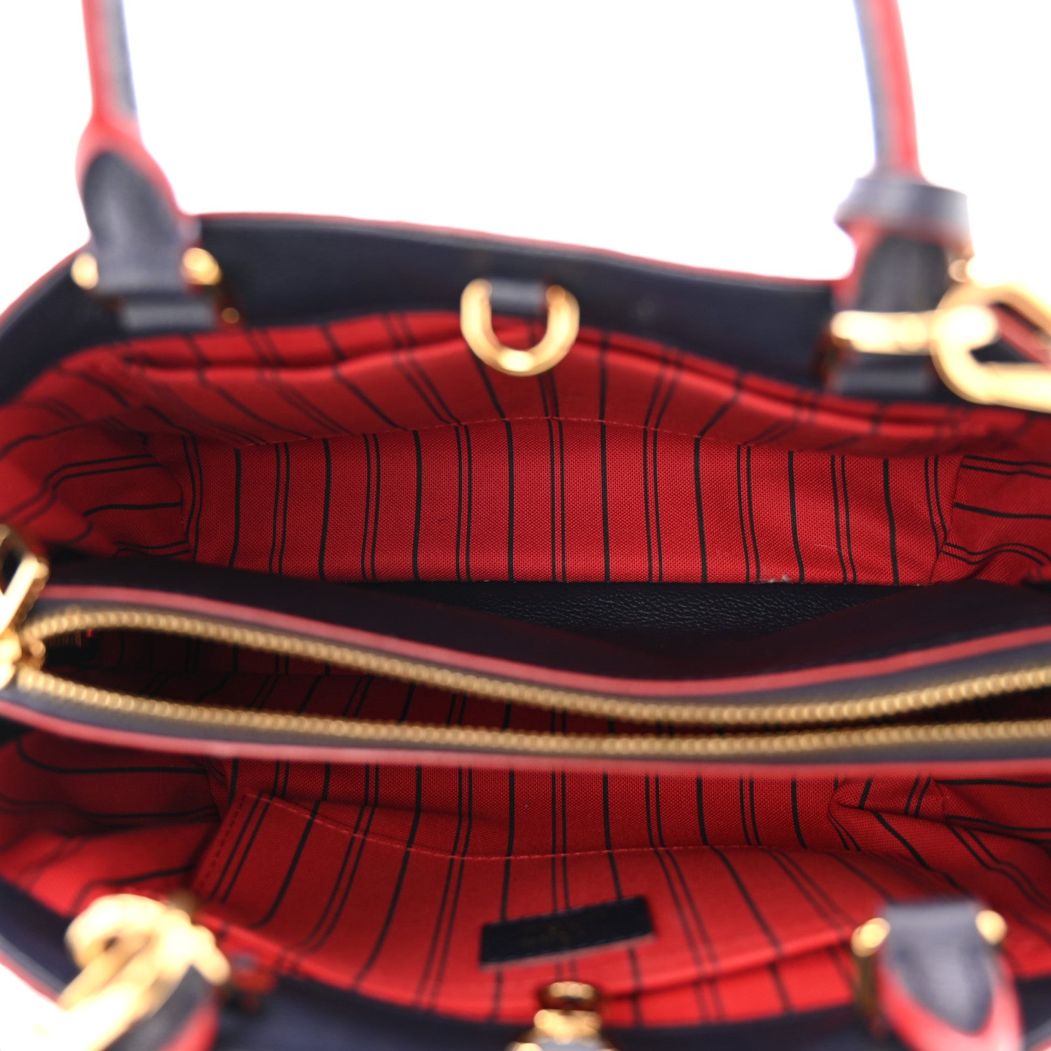 Louis Vuitton Empreinte Montaigne BB Marine Rouge 5 of 12