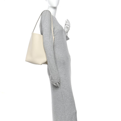The Row Grained Calfskin Medium N/S Park Tote Ivory 2 of 9