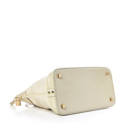Louis Vuitton Suhali Lockit MM White 4 of 20