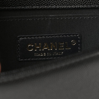 Chanel Caviar Quilted Small Boy Flap Black 6 of 11