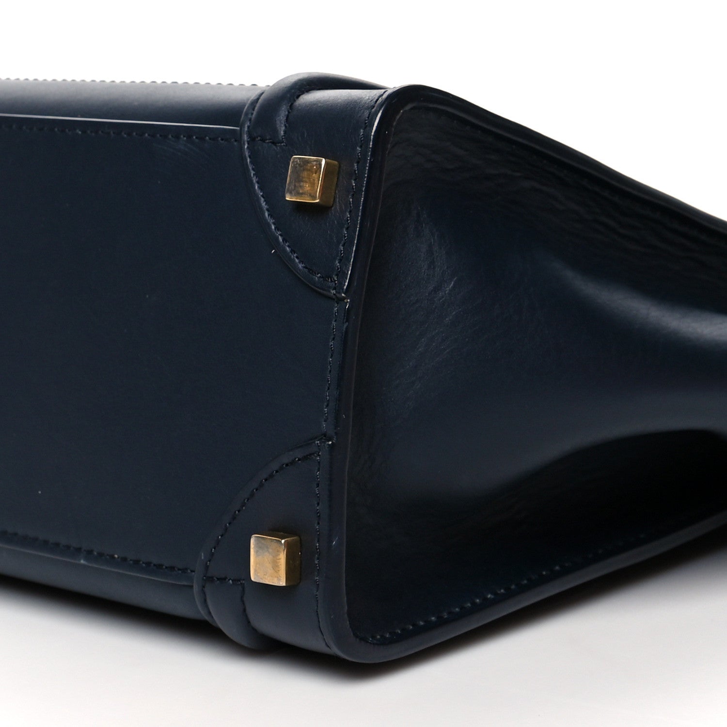 Celine Smooth Calfskin Micro Luggage Navy 10 of 12