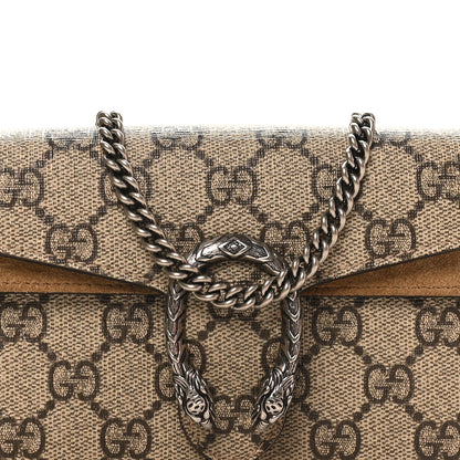 Gucci GG Supreme Monogram Super Mini Dionysus Shoulder Bag Taupe 6 of 10