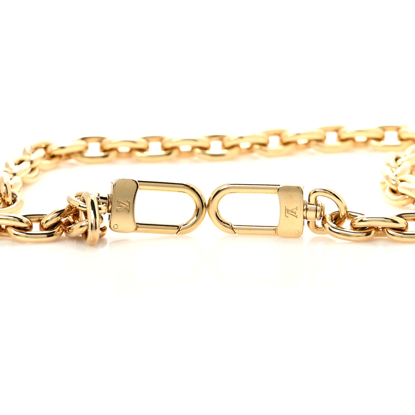 Short Chain Strap Gold