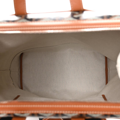 Goyard Goyardine Calfskin Cisalpin Backpack Black Gold 5 of 9
