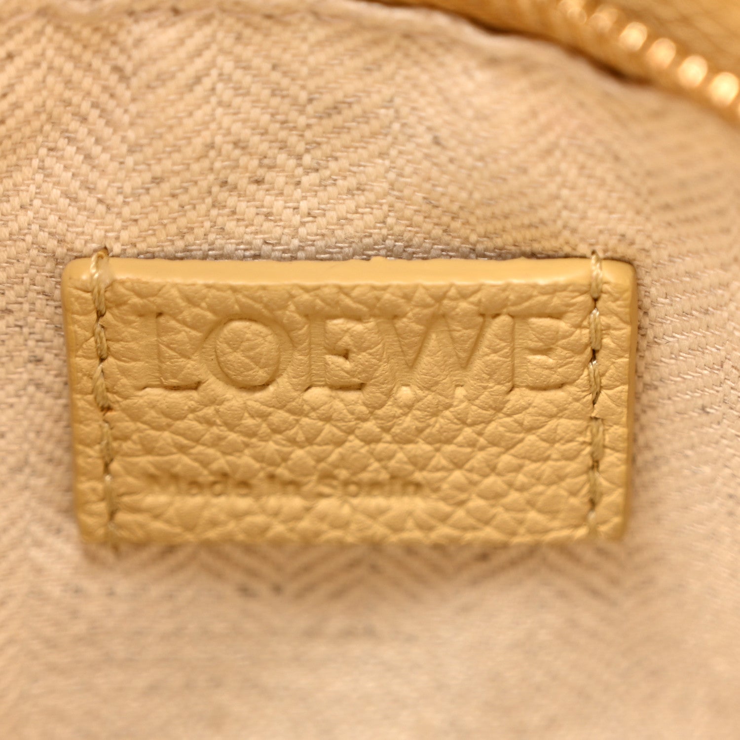 Loewe Calfskin Small Puzzle Bag Dark Butter 6 of 10
