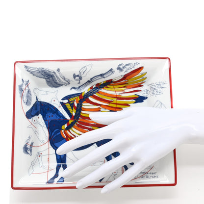 Hermes Porcelain Pegase Change Tray Anis Outremer 2 of 5
