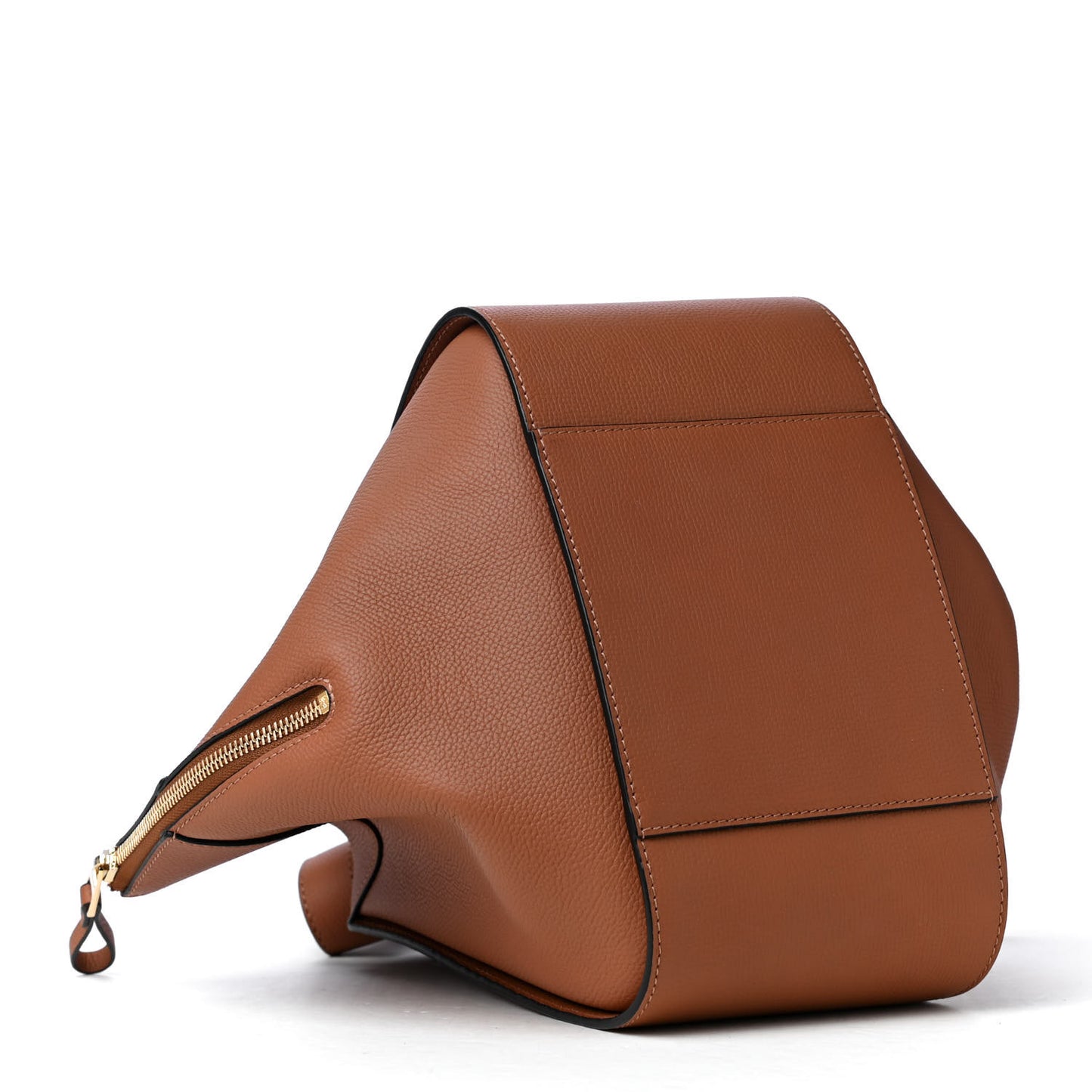 Calfskin Small Hammock Shoulder Bag Tan