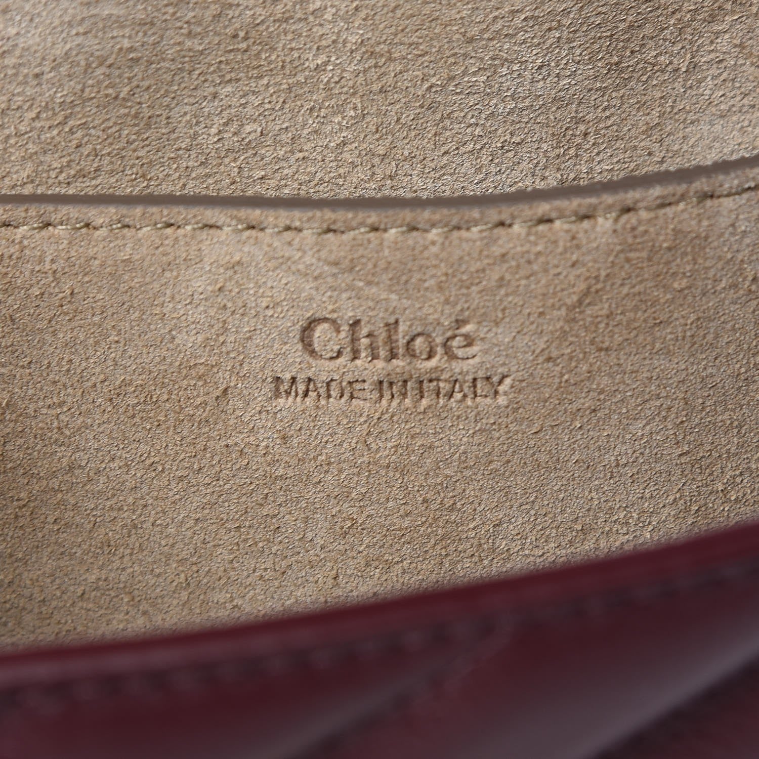 Chloe Calfskin Quilted Mini Drew Bijou Shoulder Bag Burnt Brown 7 of 8