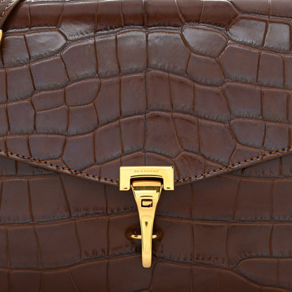 Burberry Alligator Small Macken Crossbody Bag Brown 9 of 12