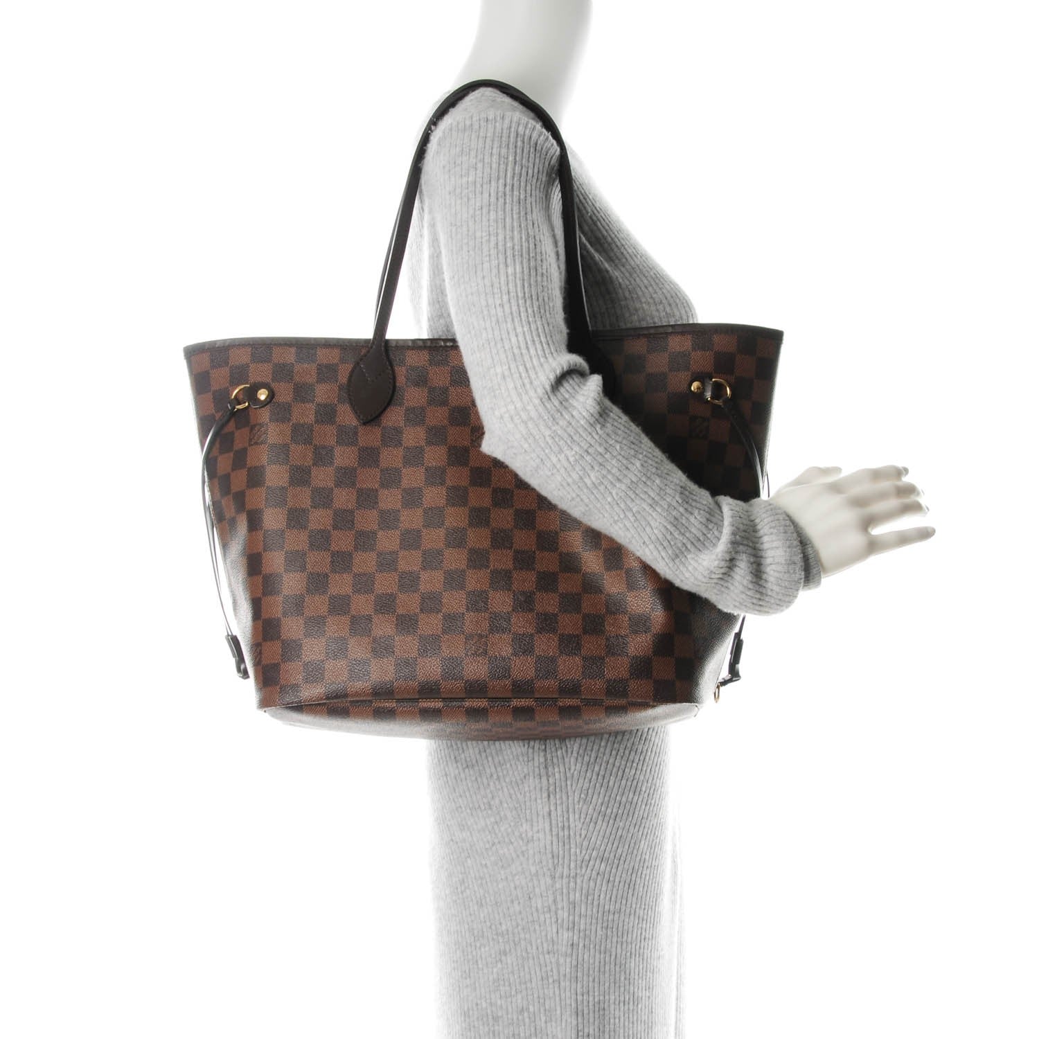 Louis Vuitton Damier Ebene Neo Neverfull MM 2 of 9