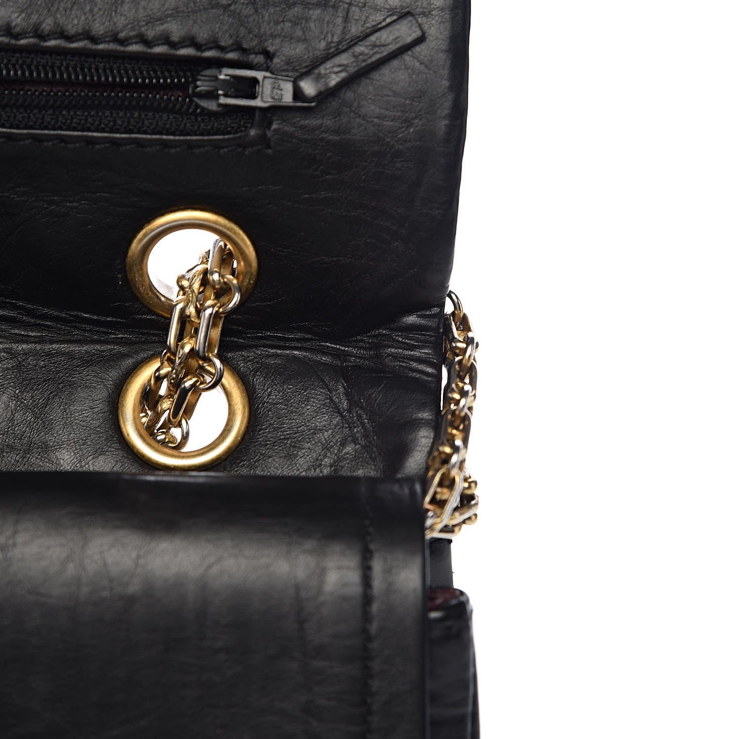 Chanel Aged Calfskin Quilted 2.55 Reissue 227 Flap Black 5 of 16