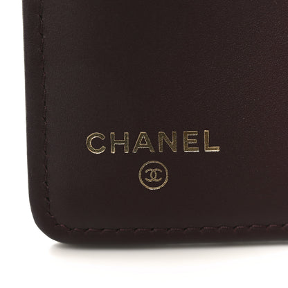 Chanel Caviar Quilted Yen Wallet Black 6 of 9