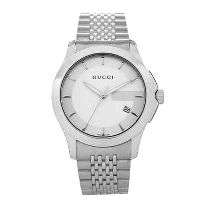 Gucci Stainless Steel 38mm G-Timeless Quartz Watch 1 of 5