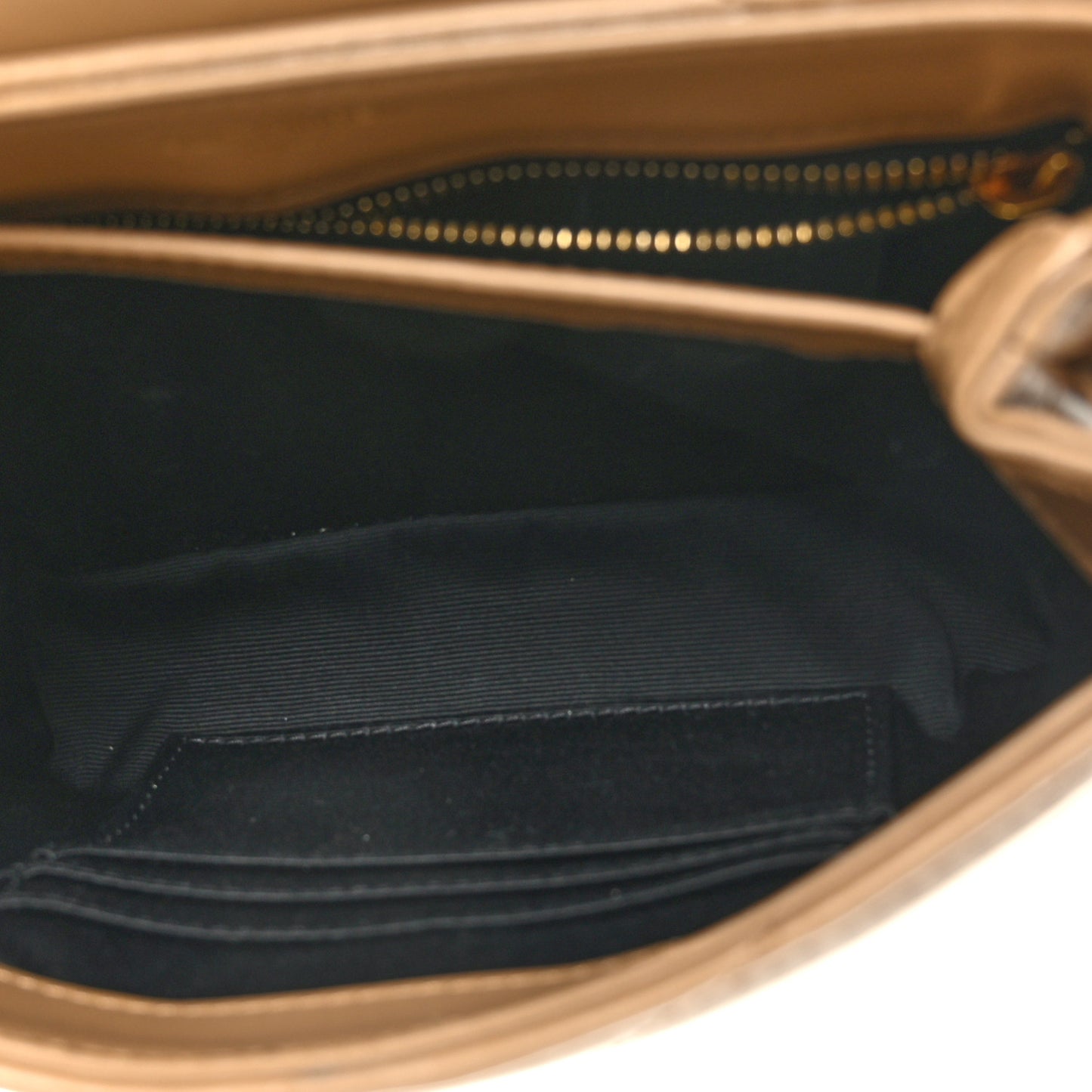 Calfskin Y Quilted Monogram Toy Loulou Crossbody Bag Latte