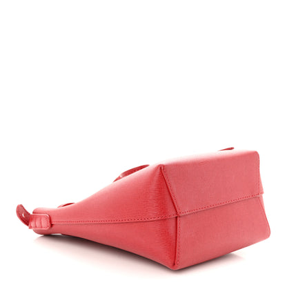 Mansur Gavriel Calfskin Mini Mini Bucket Bag Flamma 4 of 10