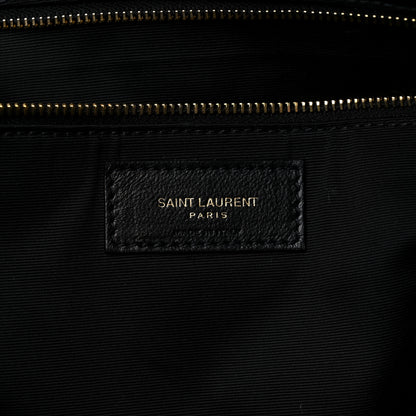 Saint Laurent Lambskin Quilted Maxi Icare Shopping Tote Black 6 of 10