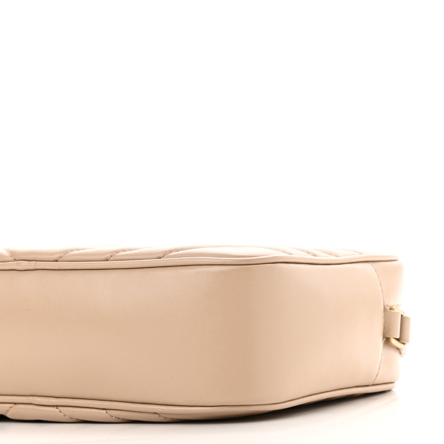 Calfskin Matelasse Monogram Lou Camera Bag Dark Beige