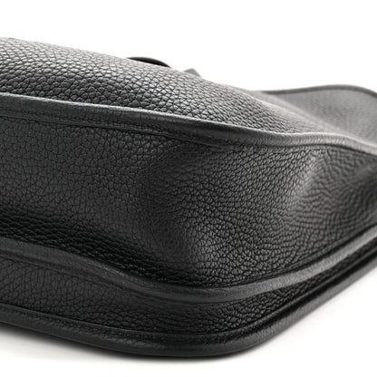 Hermes Taurillon Clemence Evelyne III PM Black 10 of 10