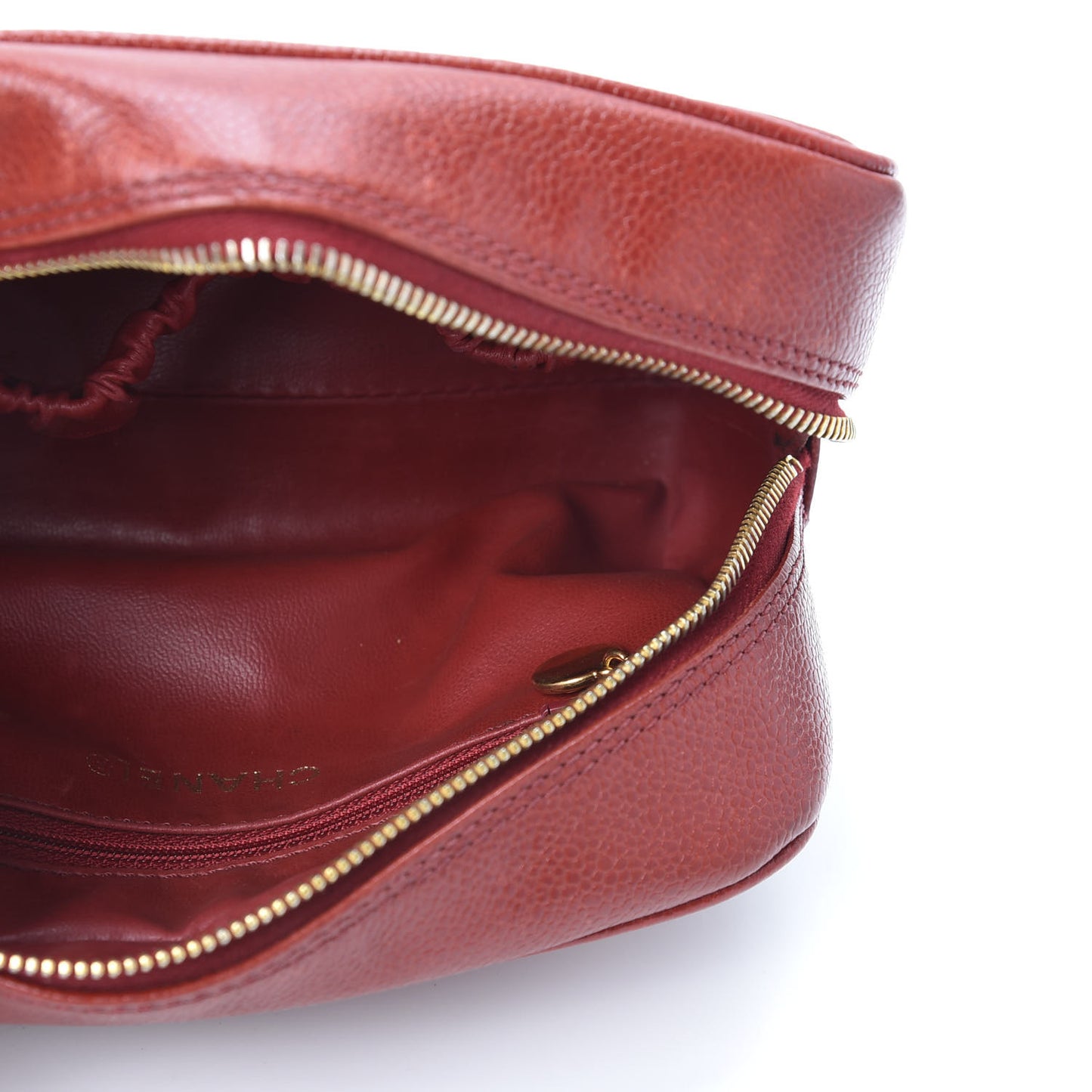 Caviar Timeless CC Cosmetic Pouch Bag Red
