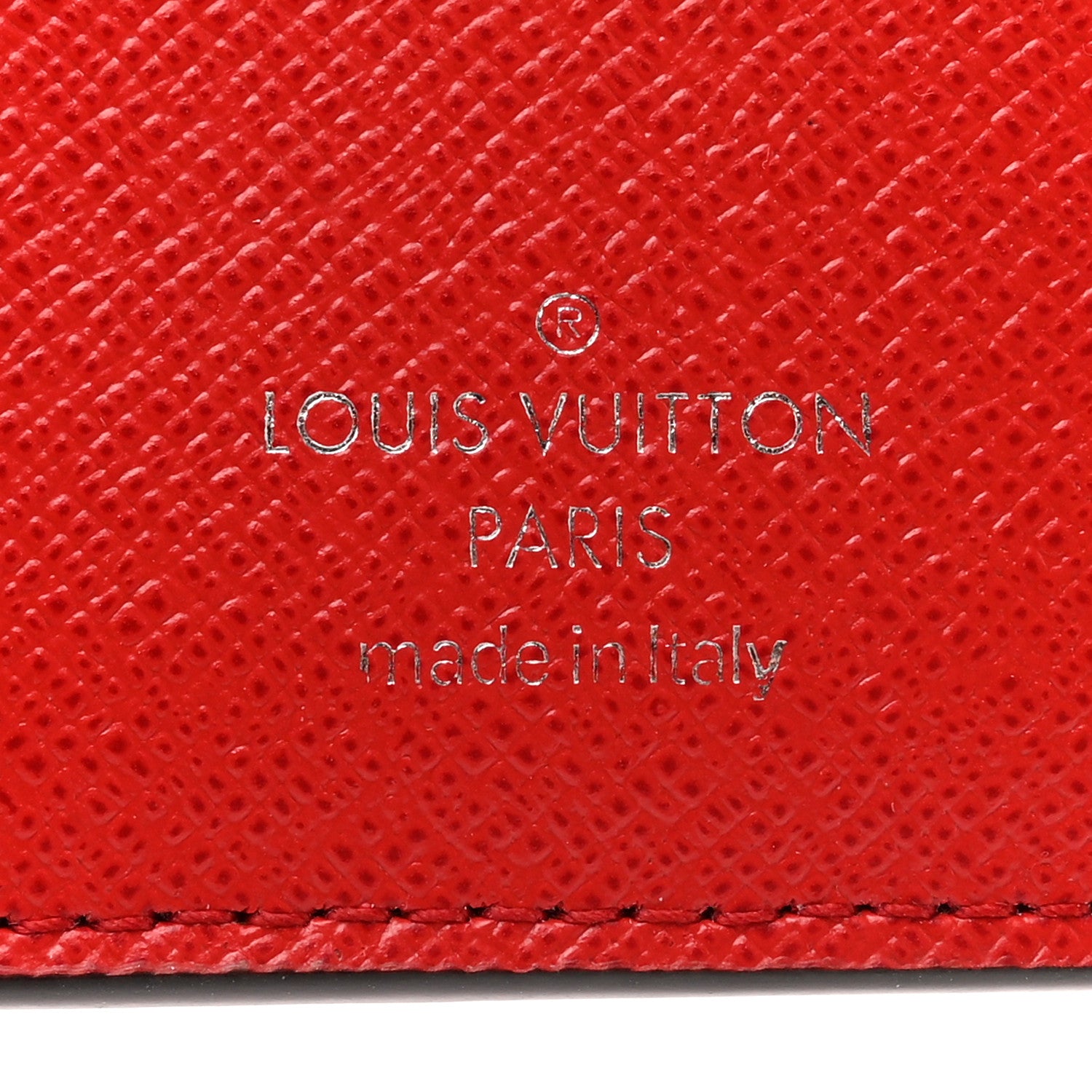 Louis Vuitton Monogram Escale Victorine Wallet Red 6 of 10