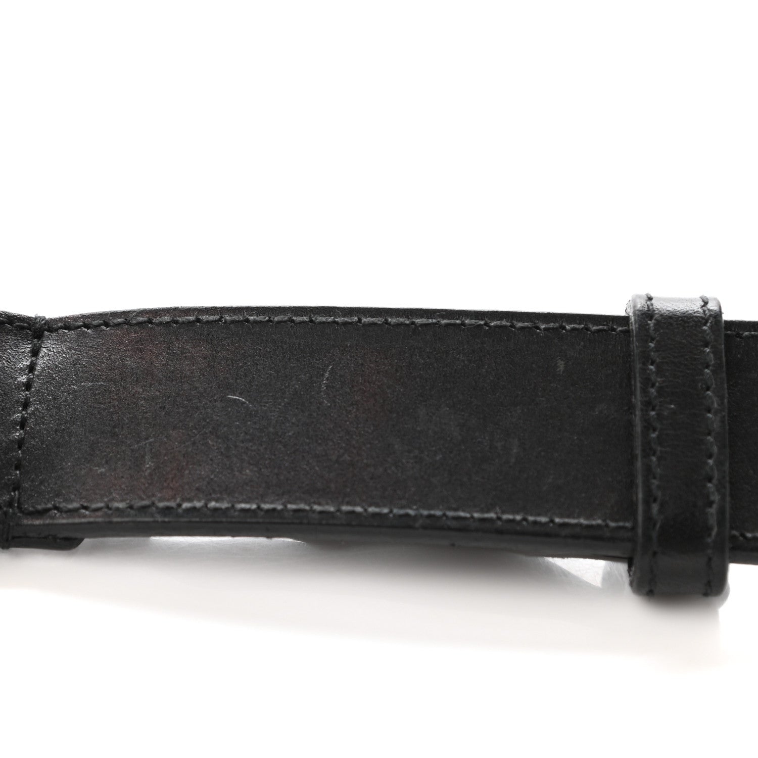 Gucci Calfskin Interlocking G Belt 90 36 Black 9 of 11