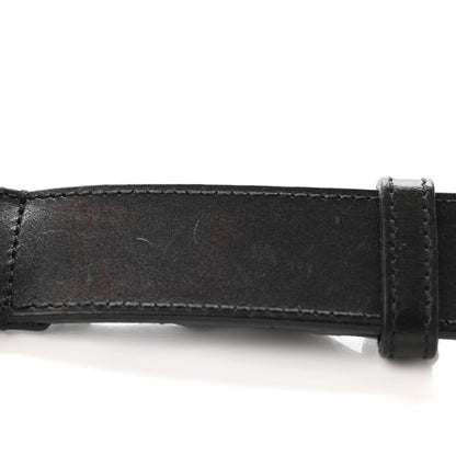 Gucci Calfskin Interlocking G Belt 90 36 Black 9 of 11