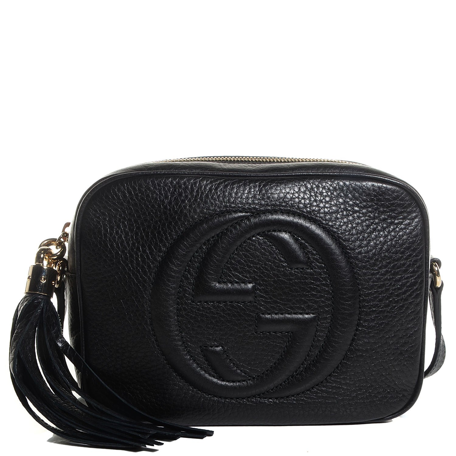 Gucci Pebbled Calfskin Small Soho Disco Bag Black 1 of 10