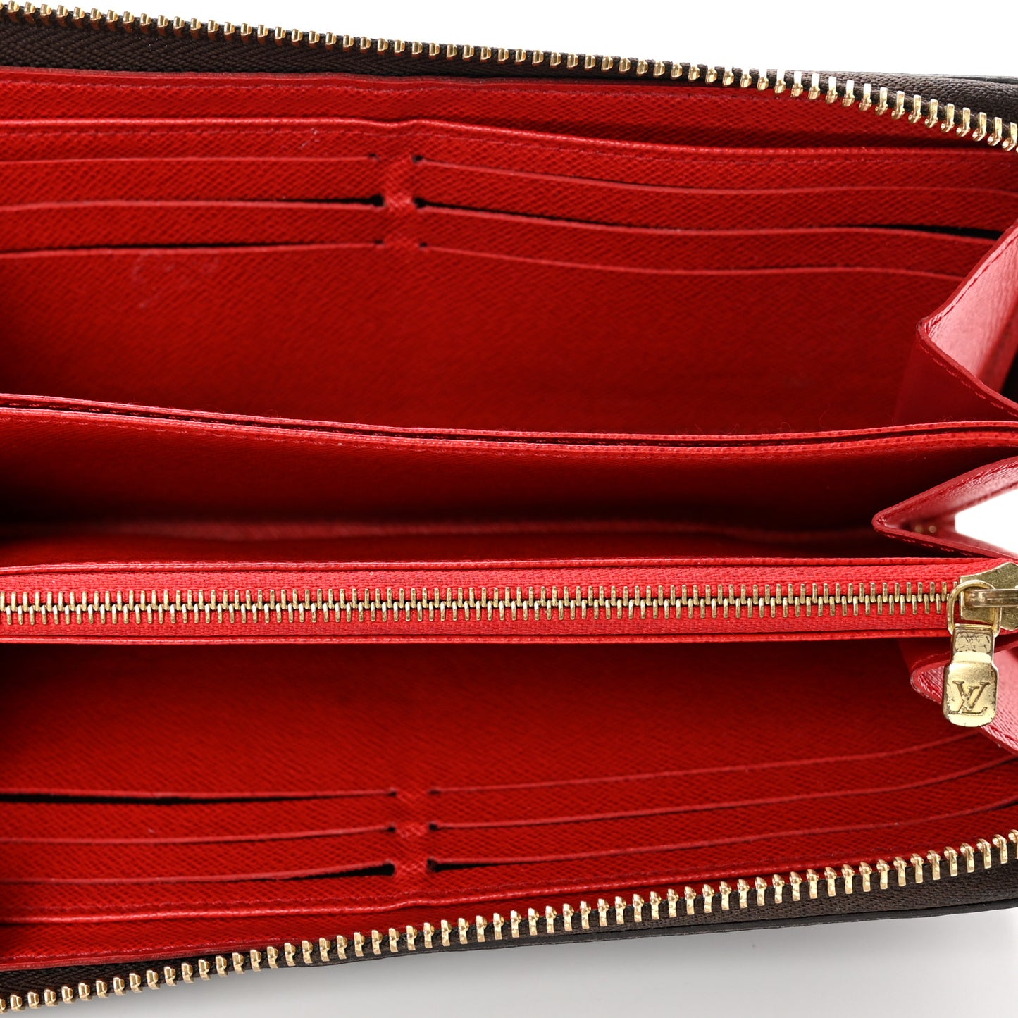 Monogram Zippy Wallet Coquelicot