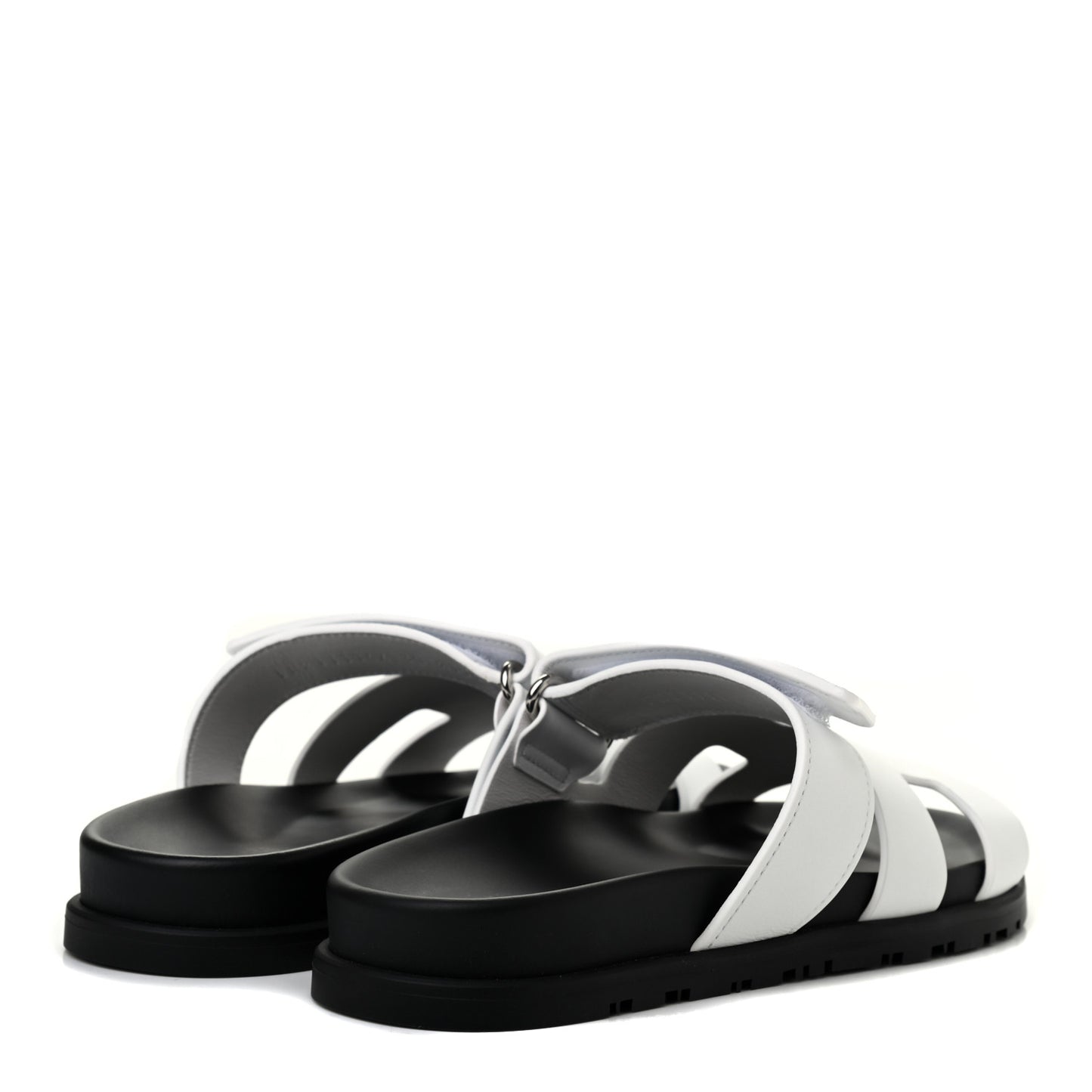 Calfskin Womens Chypre Sandals 38 White