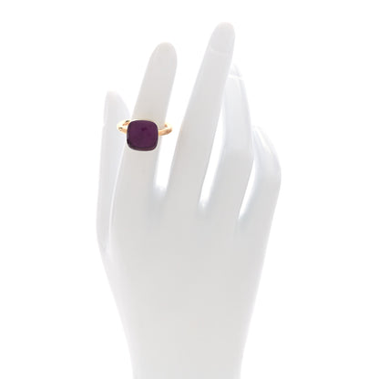 Pomellato 18K Rose Gold Amethyst Classic Nudo Ring 52 6 2 of 5