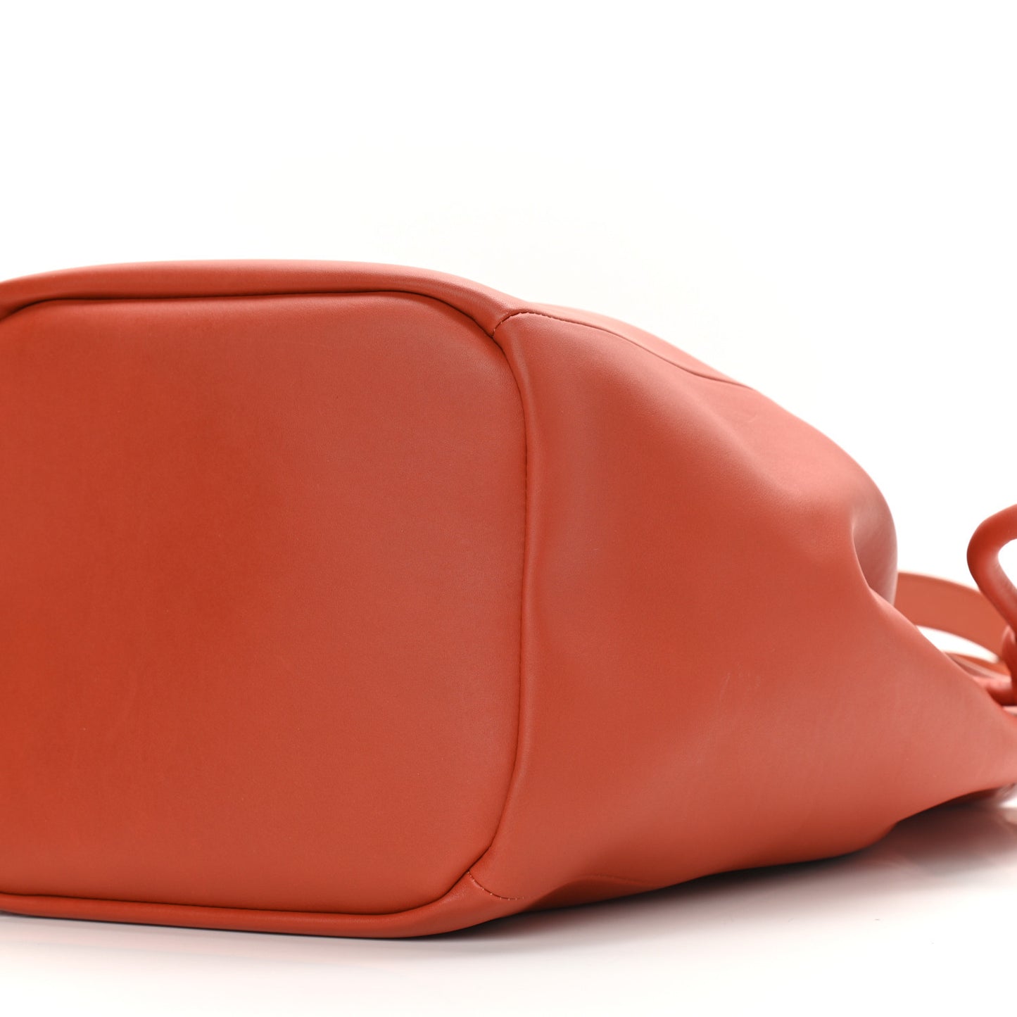 Calfskin Large Beak Tote Orange