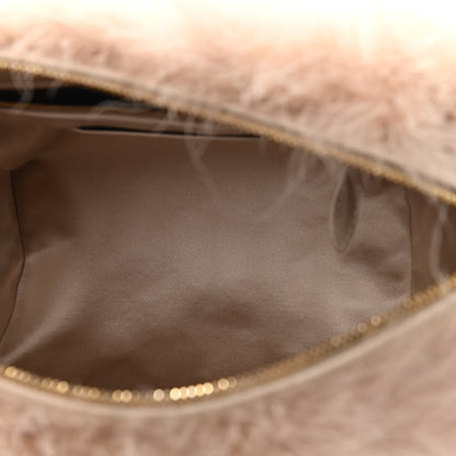 Louis Vuitton Ostrich Feather Speedy 30 Beige 4 of 8