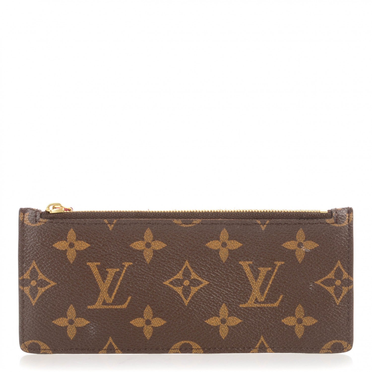 Louis Vuitton Monogram Felicie Chain Wallet Zippered Insert 1 of 7