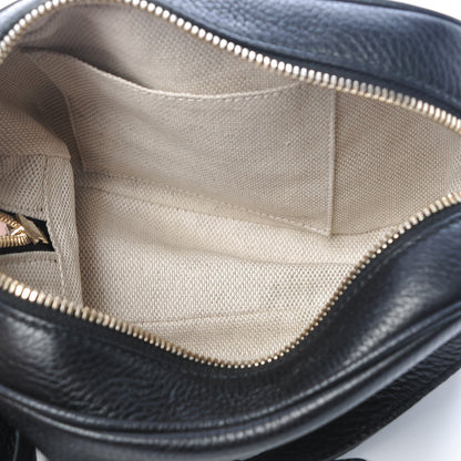 Gucci Pebbled Calfskin Small Soho Disco Bag Black 5 of 9