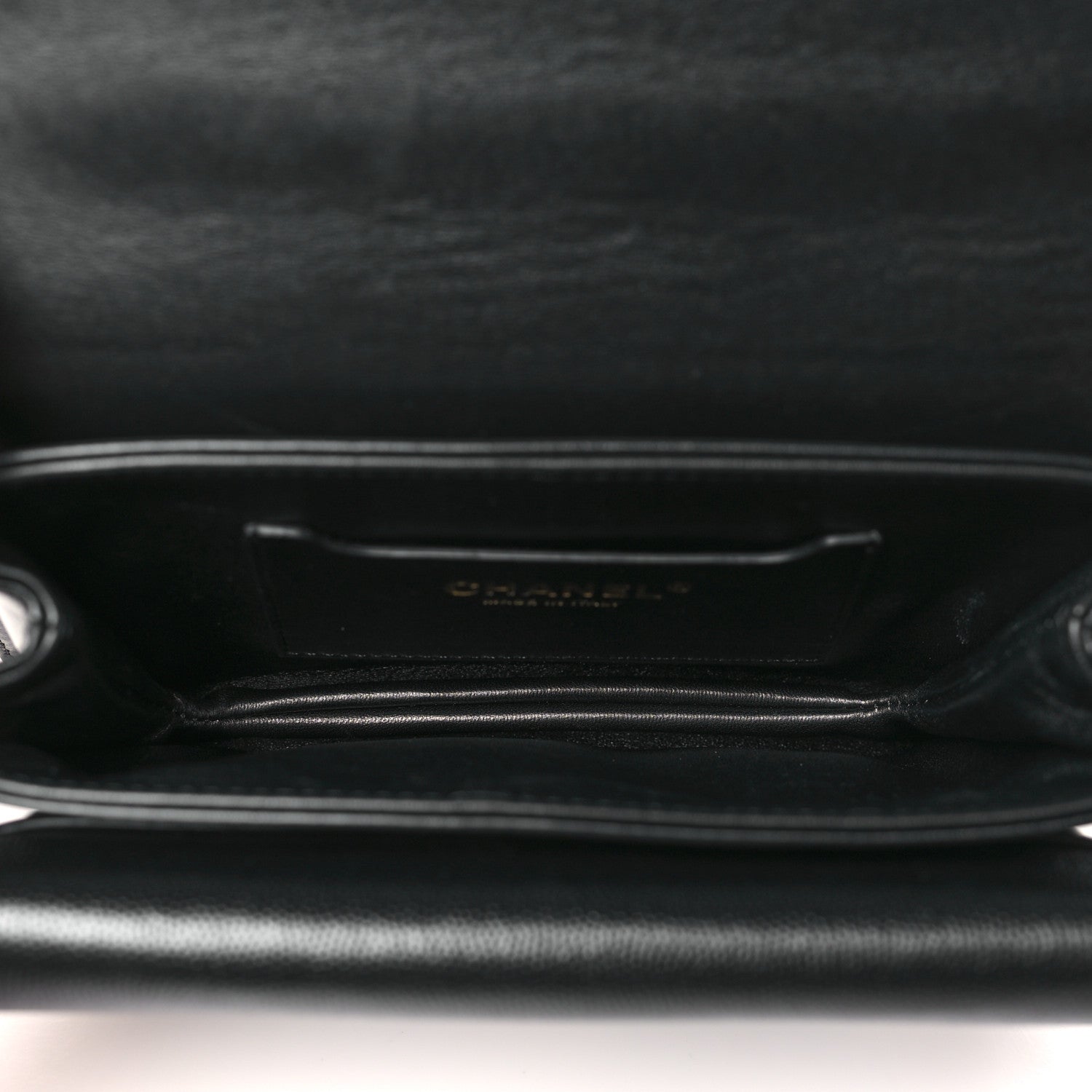 Chanel Caviar Quilted Mini Top Handle Flap Black 5 of 11