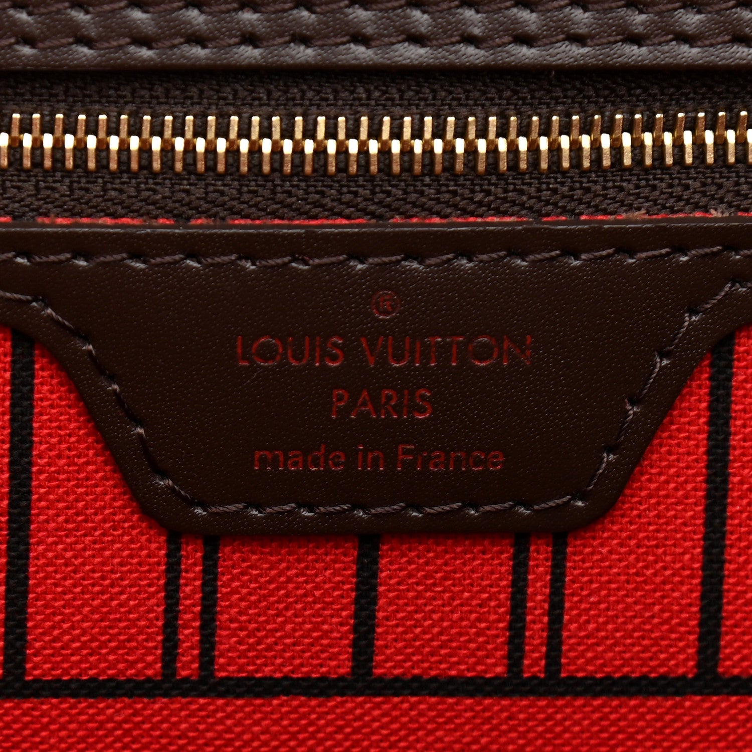 Louis Vuitton Damier Ebene Neo Neverfull PM 6 of 10