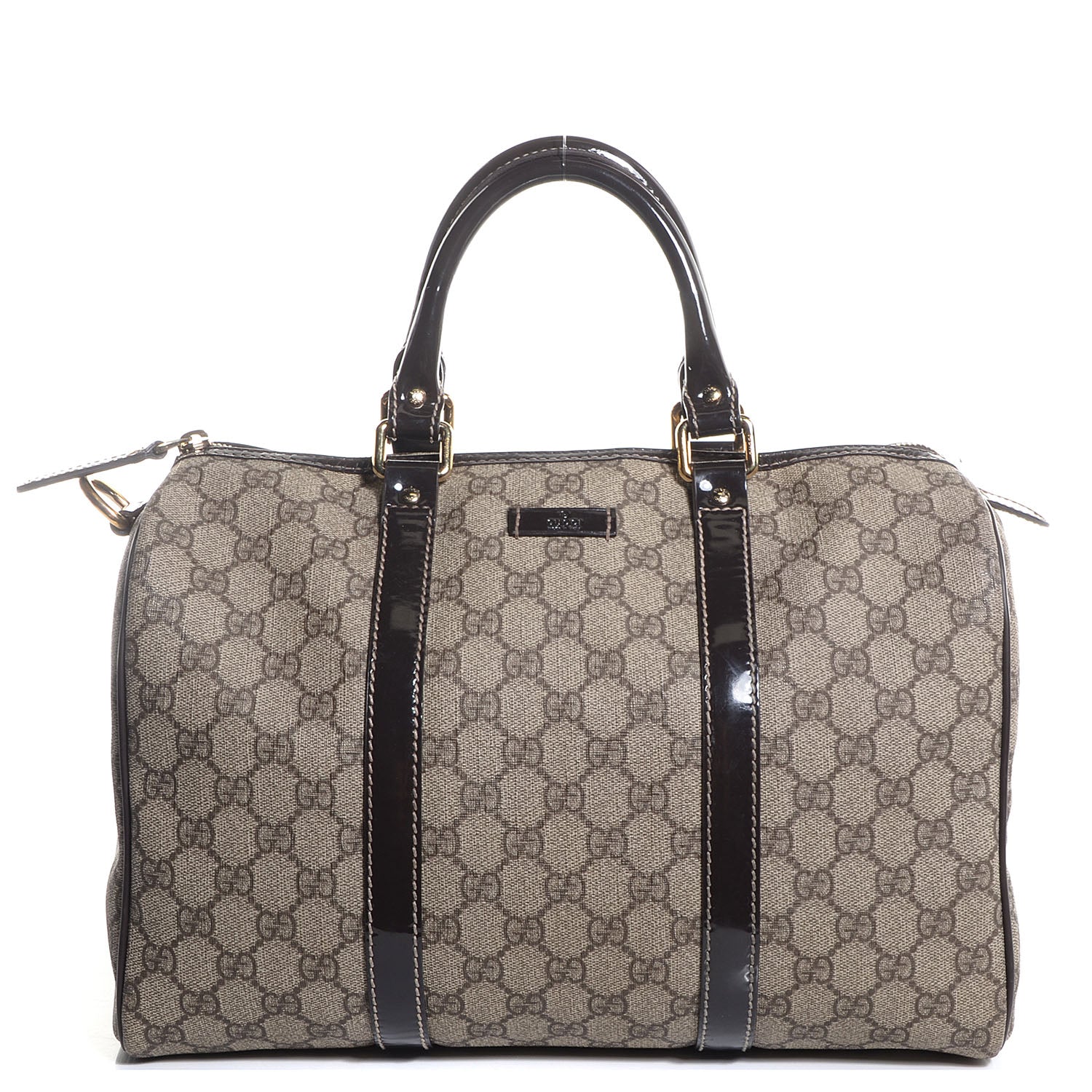 Gucci GG Plus Monogram Medium Joy Boston Dark Brown 1 of 8