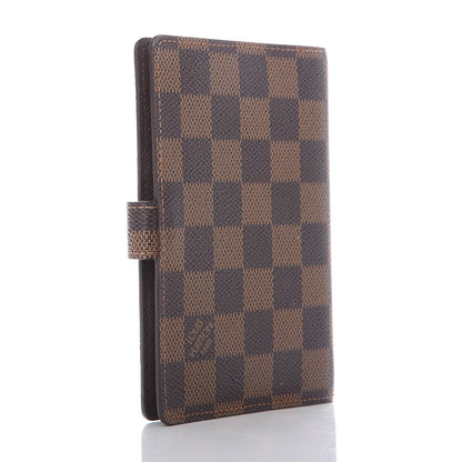 Louis Vuitton Damier Ebene Small Ring Agenda Cover 3 of 6