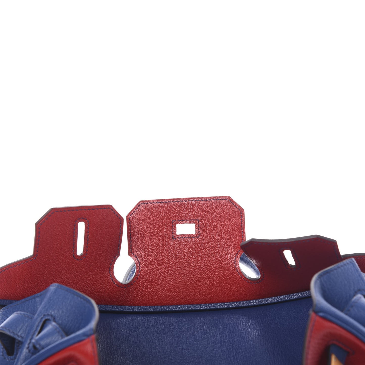 Chevre Mysore Horseshoe Birkin 30 Rouge Casaque Bleu Brighton