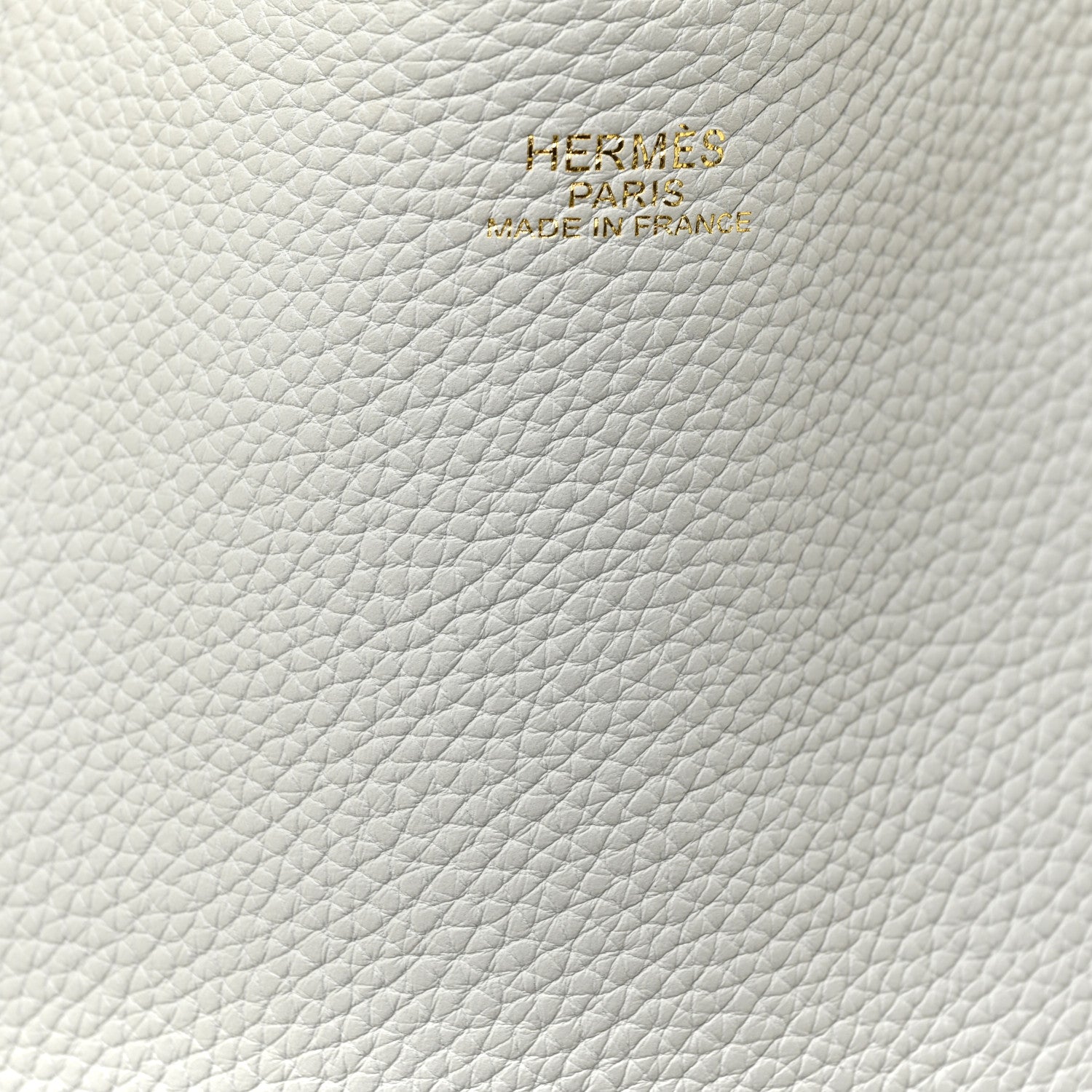 Hermes Taurillon Clemence Double Sens 36 Reversible Tote Gris Perle Etain 13 of 15
