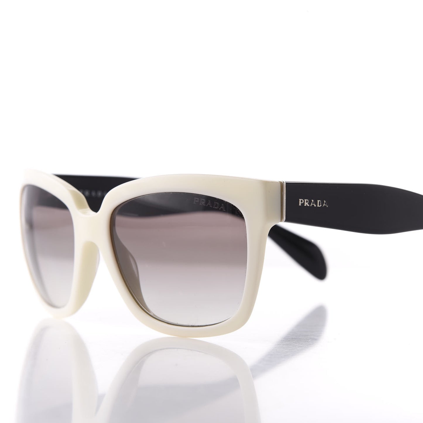 Square Sunglasses SPR 07P White Black